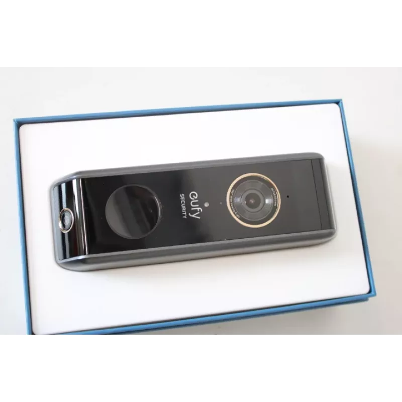 Videoportero Eufy Doorbell 2 Pro – Modelo T8213G11SO, Negro, reacondicionado (arañazos en la parte superior)