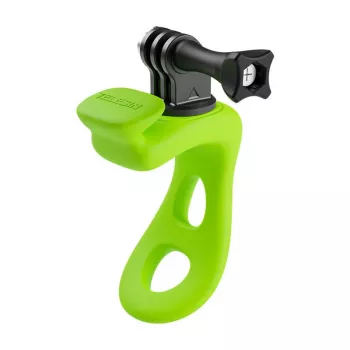 Soporte de anillo multifuncional Telesin para cámaras de acción (verde)