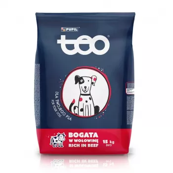 TEO rico en ternera - Comida seca para perros - 15 kg