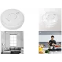 Detector de humo LogiLink Longlife, blanco, con batería de litio, detecta humo y emite una alarma de 85 dB, para techo - 1 unidad (SC0016)
