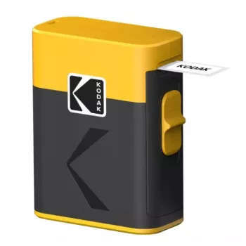 Impresora de etiquetas Kodak Label ERA M50 Bluetooth para etiquetas de 14 mm con rollo amarillo