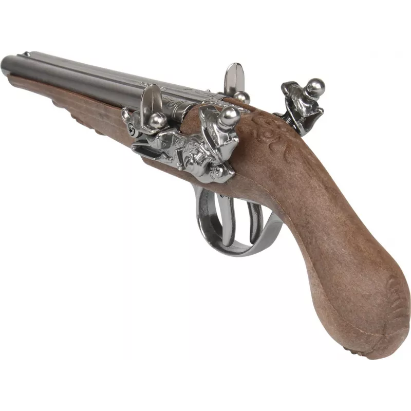 Pistola pirata de metal de juguete Pulio modelo 15541/0 con diseño realista