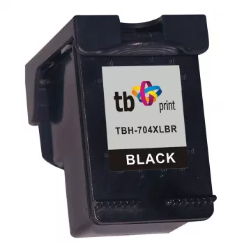 Tinta para HP DJ IA 2060 negra remanufacturada XL TBH-704XLBR (HP n.º 704 CN692AE)