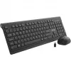 Inca IWS-519 teclado y ratón con Office RF inalámbrico QWERTY turco negro