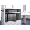 Caja de archivo de plástico gris Durable 760127