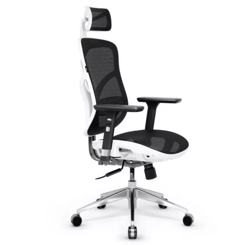 Silla gaming Diablo V-BASIC blanca y negra
