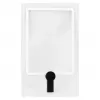 RealPower HL-1 Lupa de lectura LED rectangular, para llevar al cuello (506405)