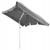 Sombrilla de jardín plegable Extralink Black Forest 2 m, gris