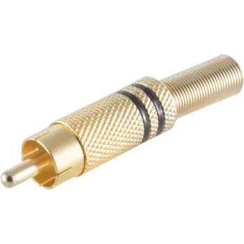 shiverpeaks BS52020-S conector de cable RCA dorado (BS52020-S)