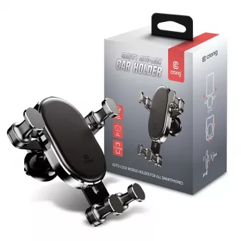 Soporte para coche Crong CRG-CH5-BLK — soporte universal ajustable para teléfono