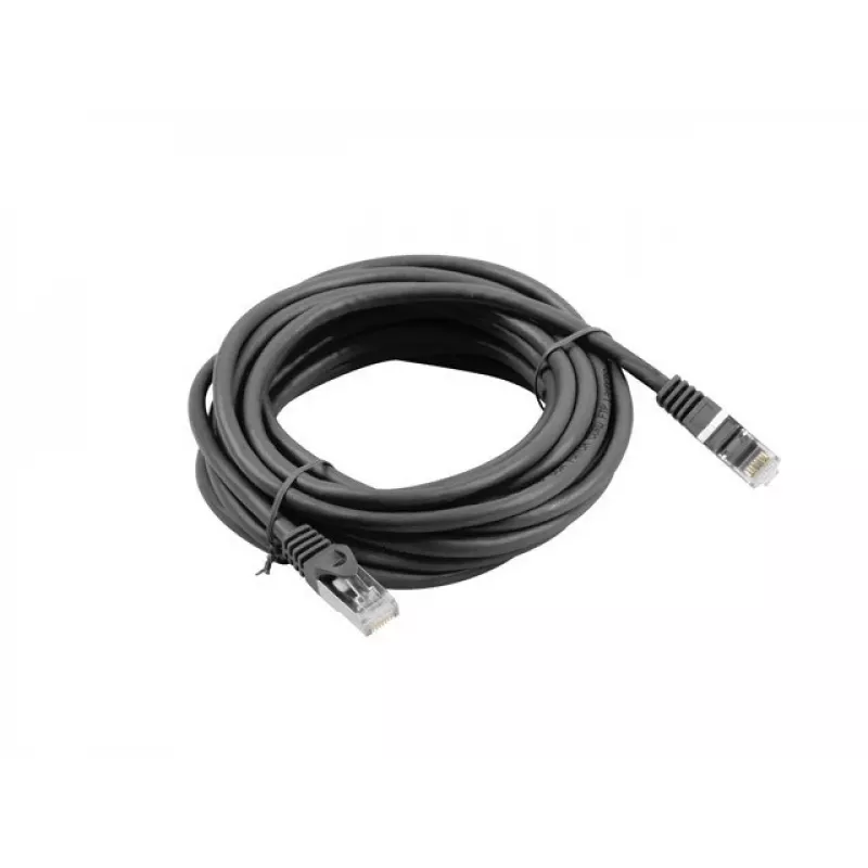 Cable de red Lanberg Cat6 RJ-45 a RJ-45 PCF6-10CC-0500-BK, 5 m, F/UTP, 250 MHz, negro