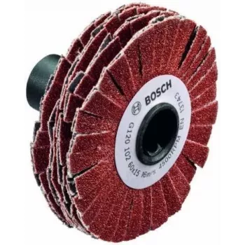 Rodillo de lijado 15 mm, grano 120 — Bosch 1600A00155 (rodillo de lijado flexible)