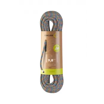 Cuerda de escalada EDELRID Se Puffin 9,8 mm, 70 m, cuerda simple dinámica, varios colores
