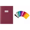 Funda para cuadernos escolares HERMA A4 turquesa 100% papel reciclado