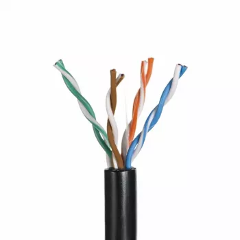 Alantec KIU5OUTS305Q cable de red negro 305 m Cat5e U/UTP (UTP) (KIU5OUTS305Q)