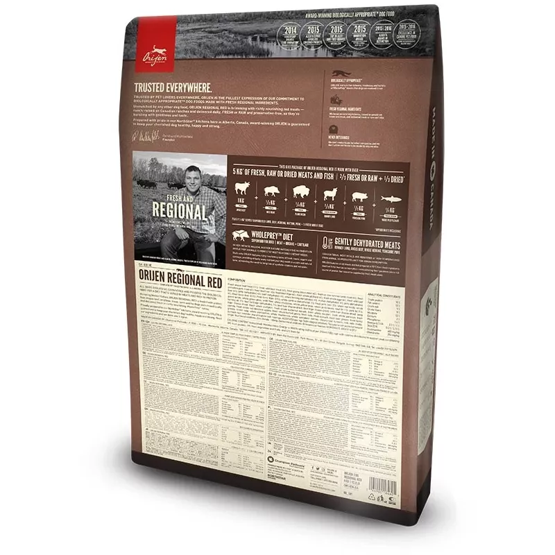 ORIJEN Regional Rojo - pienso para perros - 6 kg