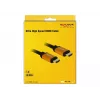 Cable HDMI DeLOCK 85727 1m tipo A macho a macho negro dorado
