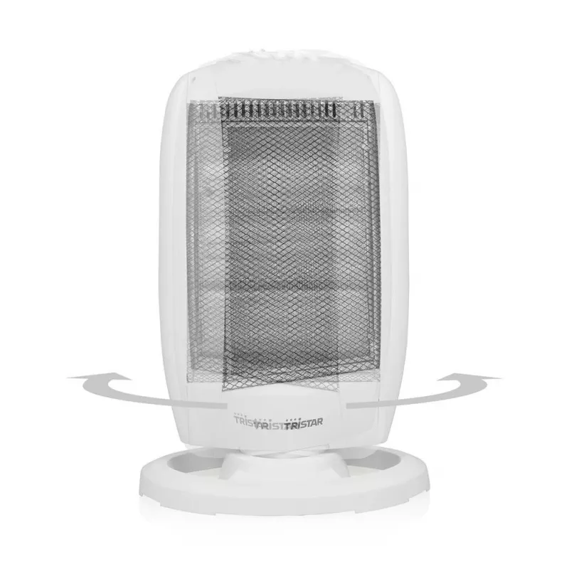 Calefactor Tristar | KA-5129 | Calefactor radiante | 1200 W | Apto para estancias de hasta 38 m³ | Apto para estancias de hasta 15 m² | Gris | IP00