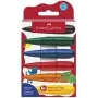 Cera de color Faber-Castell 120409 6 unidades Multicolor