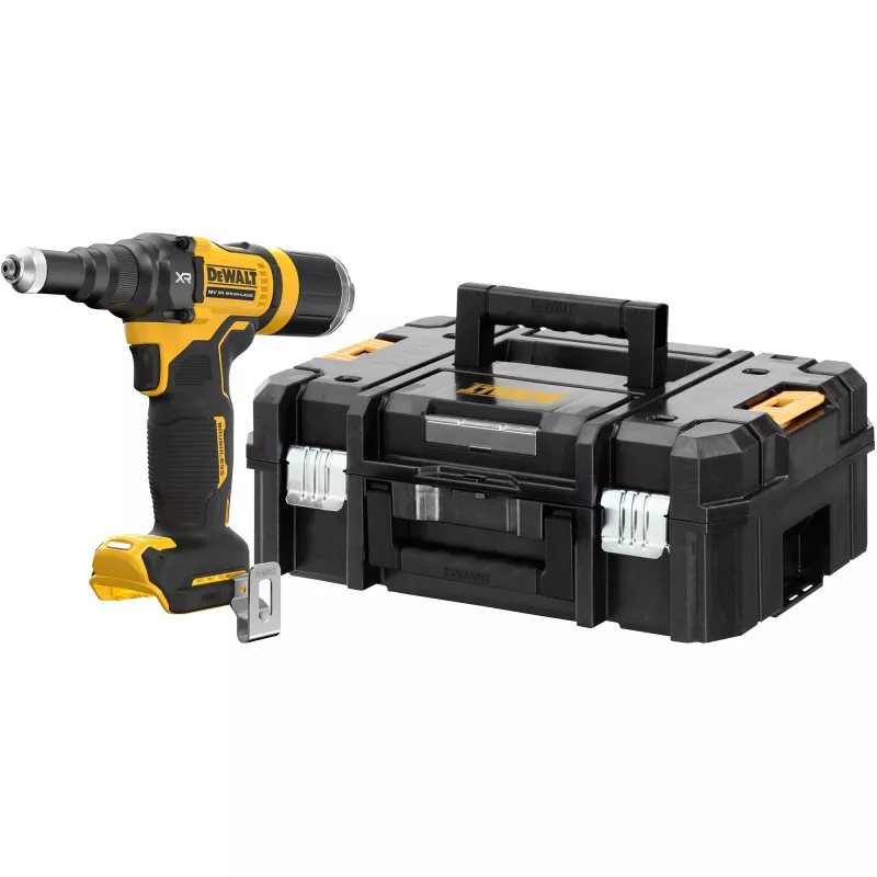DeWALT DCF403NT-XJ remachadora eléctrica negra, amarilla 2,4, 3,2, 4, 4,8 mm 10000 kN