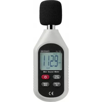 VOLTCRAFT sonómetro SL-10 30 - 130 dB 31,5 Hz - 8 kHz (VC-8314250)