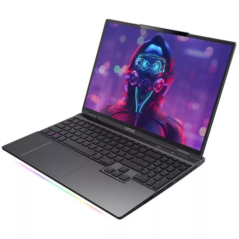 Captiva Advanced Gaming I86-221 86221 Portátil gaming 38,9 cm (15,3 pulgadas) 2560x1600 - Intel Core i7-13620H - 1TB SSD - GeForce RTX 4050 - HDMI/USB-C - Windows 11 Home - Negro (86221)