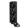 Kit de refrigeración líquida SAVIO NOX 360 mm (3 ventiladores de 120 mm, base de cobre, radiador de aluminio) negro, 600–1800 rpm