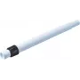Tubo telescópico - para aspirador - blanco