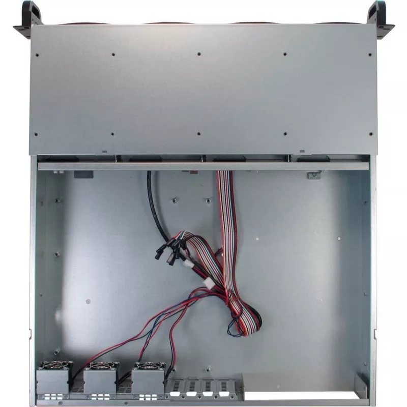 Caja de servidor Inter-Tech 2U 2404L rack negro, gris
