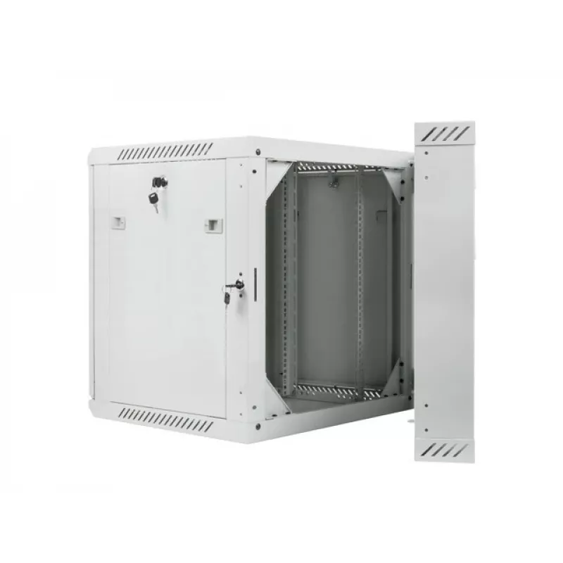 ARMARIO RACK DE PARED DE DOS PIEZAS 19 inch 12U 600X600 GRIS LANBERG (EMBALAJE PLANO)