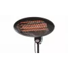 Calefactor eléctrico Sunred SMQ2000A para interior y exterior negro 2000 W calefactor eléctrico de cuarzo