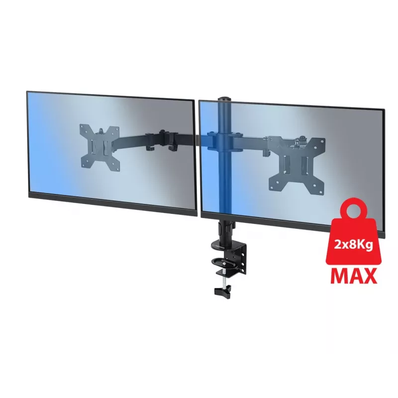 Soporte de mesa Esperanza ERW018 para dos monitores 10-27'' hasta 8 kg