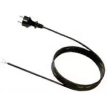 Bachmann - cable de alimentación - CEE 7/7 (M) a sin conector, 30 mm pelado 16 A - 5,0 m - moldeado - negro (320.176)