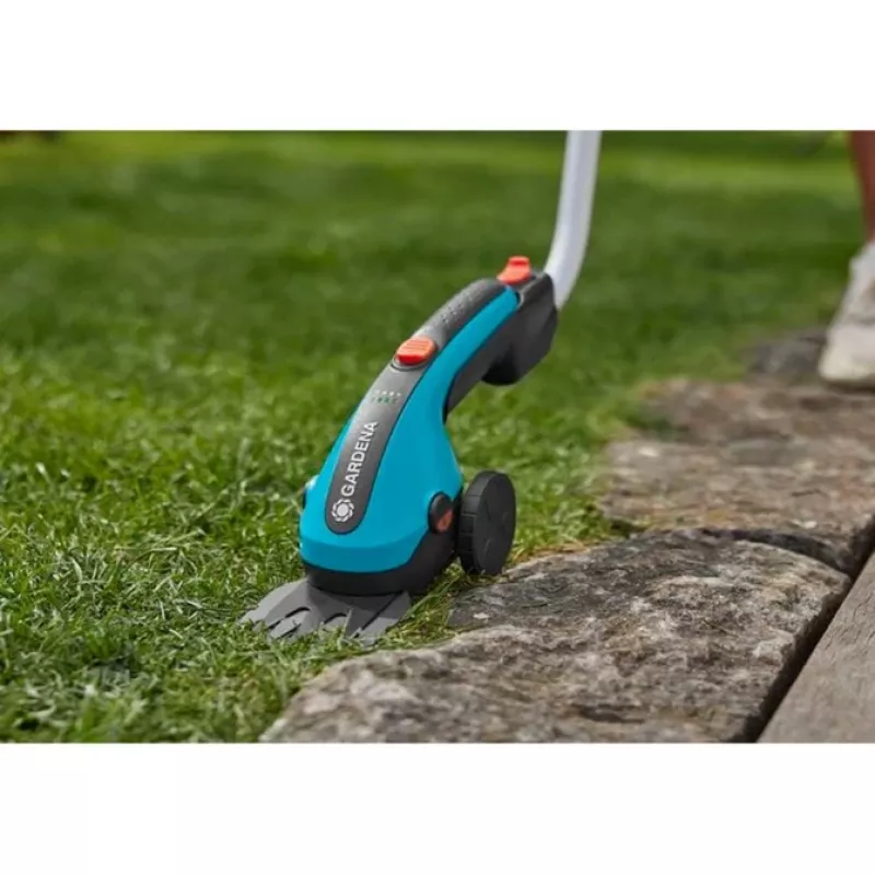 Tijera cortacésped a batería Gardena 9886-20 8 cm 3,6 V litio-ion turquesa