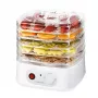 Esperanza EKD004 deshidratador de alimentos, transparente, blanco 250 W