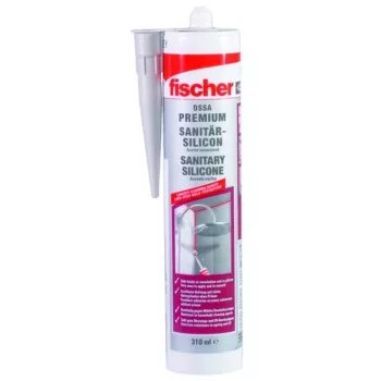 Silicona sanitaria DSSA W 310ml, masilla blanca