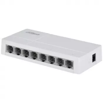 Switch de red DAHUA SG1008L-EUR L2 8 puertos, 8x puertos RJ45 Ethernet, Layer 2 gestionado