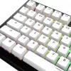Keycaps GLORIOUS GPBT Basics PBT Dye-Sub Classic Blanco distribución ANSI