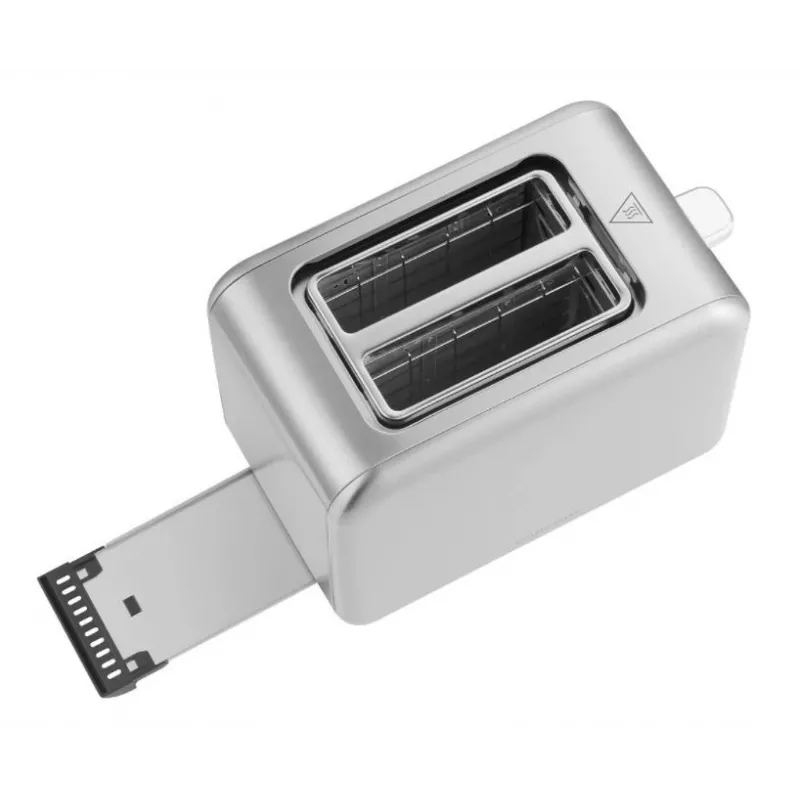 Tostadora Concept Solution TE2050 – 2 rebanadas, 950 W, acero inoxidable, 280×160 mm