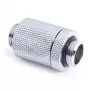 Alphacool ES D-Plug 25,5 mm de G1/4 macho a G1/4 macho, cromado