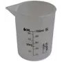 Vaso medidor IWH 125 ml, transparente, polietileno de alta calidad