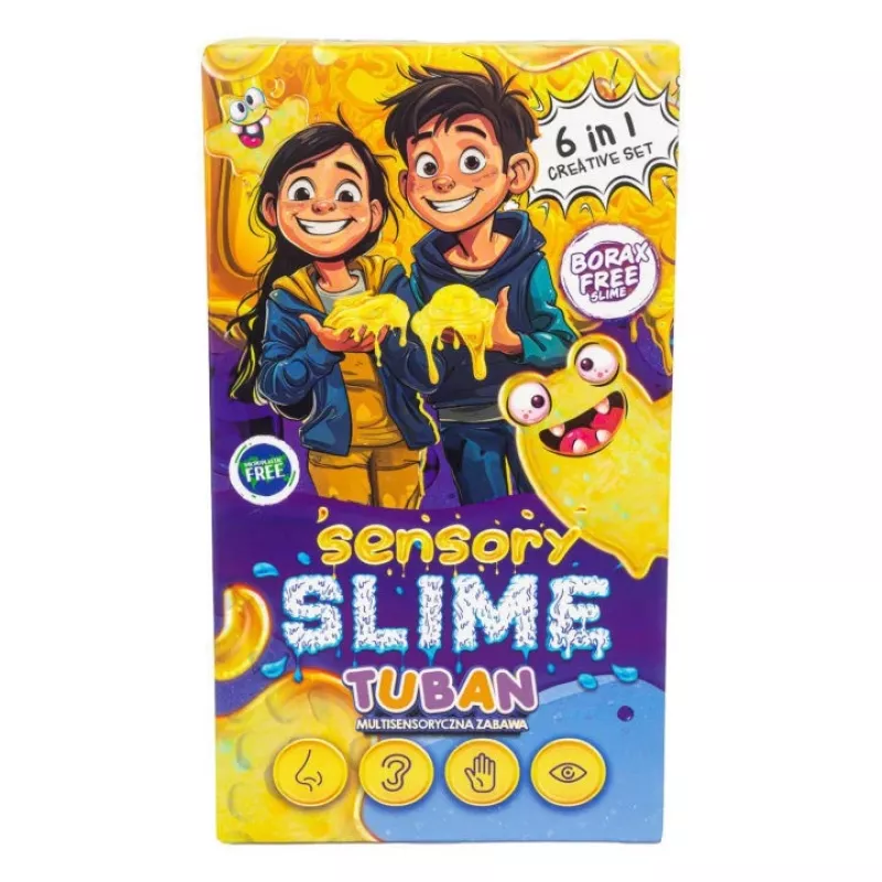 Set de slime sensorial TUBAN TU3812 6 en 1 — kit DIY con seis variantes de slime