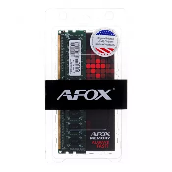 AFOX DDR3 8G 1600 UDIMM módulo de memoria 8 GB 1600 MHz LV 1,35V (AFLD38BK1L) - 8 GB - DDR3