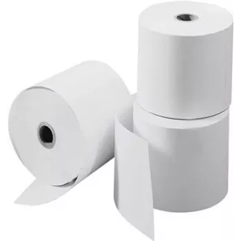 Rollo térmico para caja registradora Soennecken 4014 76mmx50m blanco 5 uds./paquete (4014)