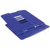 Sujetalibros HERMA 19962 azul metal