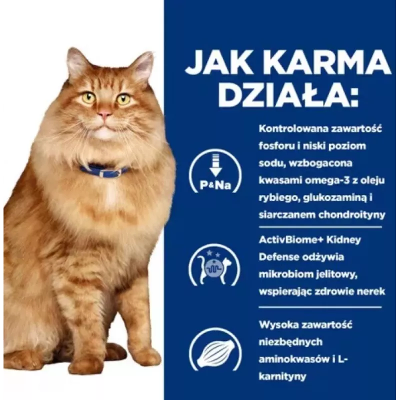 HILL'S PD K/D Kidney + Mobility pollo - pienso para gatos - 3 kg