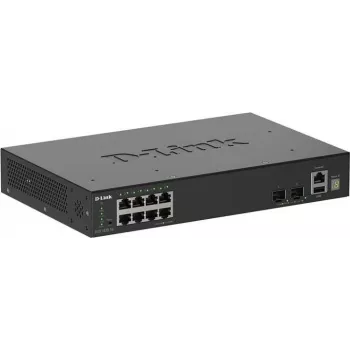 D-Link switch Gigabit Stackable Smart Managed de 10 puertos con 2 puertos 10G SFP+