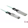 Cable óptico activo DeLOCK QSFP+ 5 m