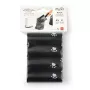 Menaje desechable de plástico Rotho BIALA 64 piezas negro — plástico, 64 piezas, negro