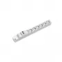 Bachmann 333.411 regleta de enchufes 6 tomas AC 1U gris plata